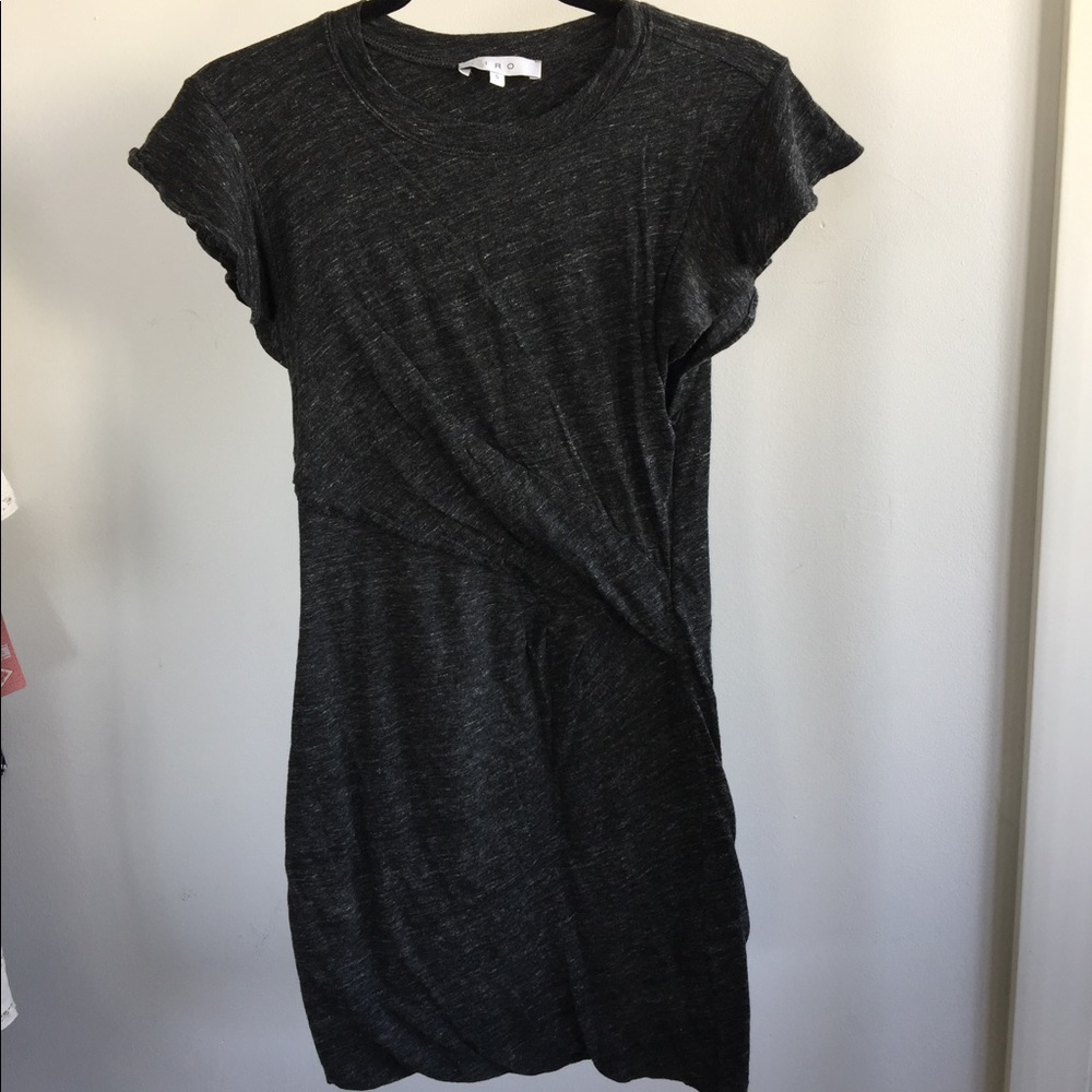 Iro Grey Mini Dress